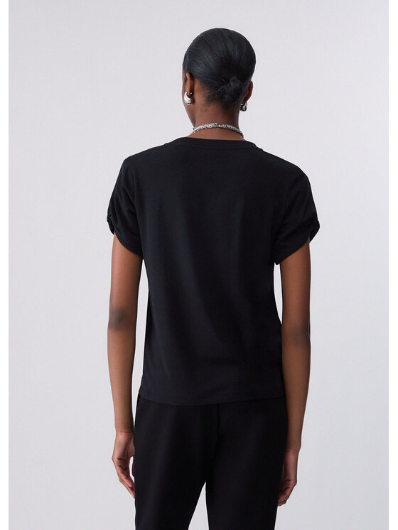 Liu Jo Liu Jo T-shirt TF6100JS005L9489 Nero Regular Fit