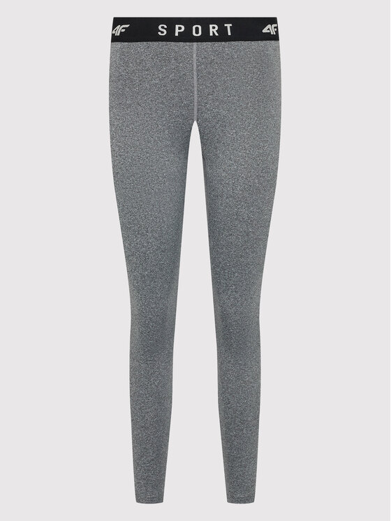 4F 4F Leggings H4Z22-SPDF351 Grau Slim Fit