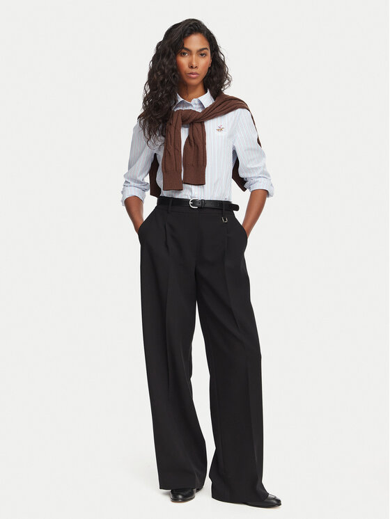 Beverly Hills Polo Club Beverly Hills Polo Club Риза P-SS26W-SH0005 Син Regular Fit