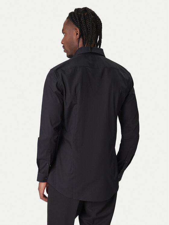 HUGO HUGO Krekls C-Jason 50293691 Melns Slim Fit