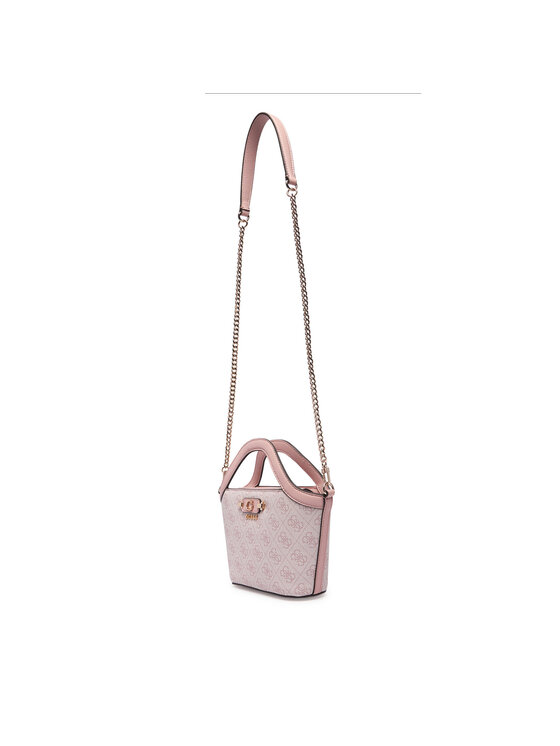 Guess Guess Torebka Lindsey Mini HWSG97 49750 Różowy jasny