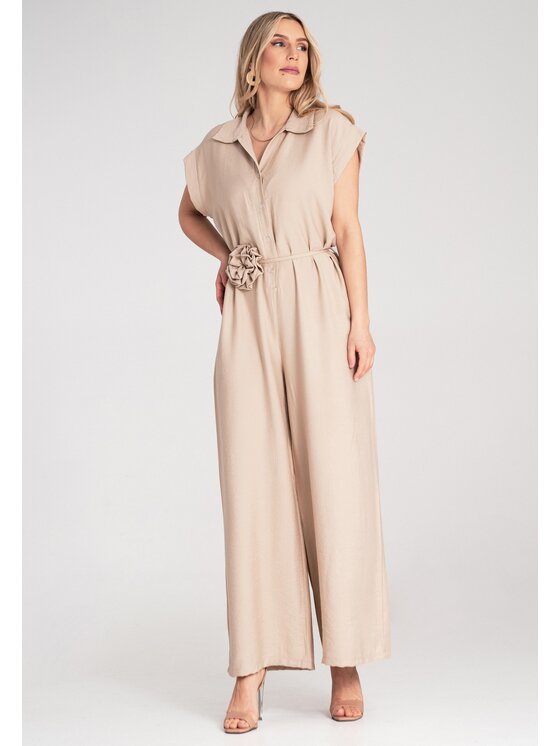 FIGL FIGL Overal M1177 Béžová Regular Fit