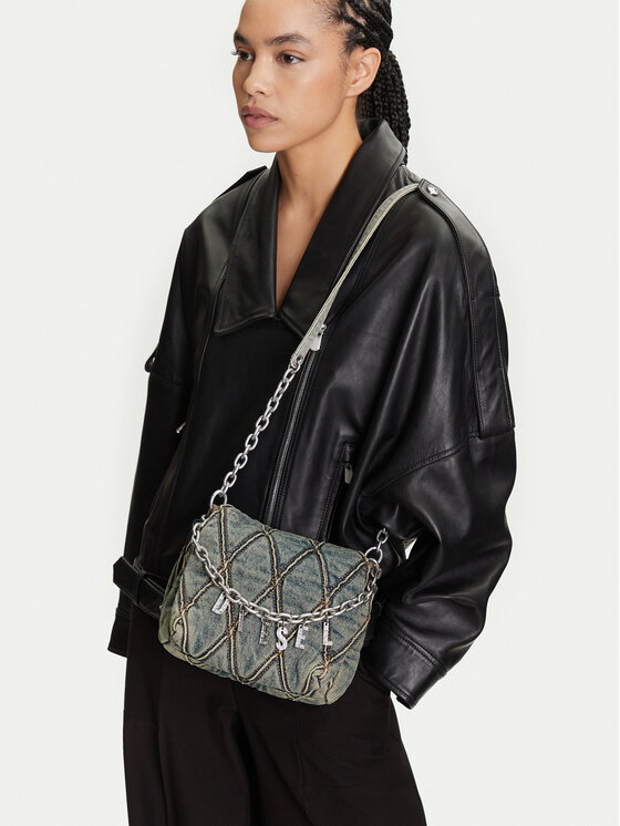 Diesel Diesel Ročna torba Charm-D X09597P5570 Modra