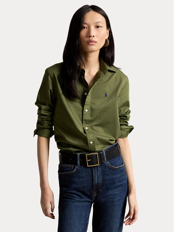 Polo Ralph Lauren Cămașă 211A92177015 Verde Regular Fit
