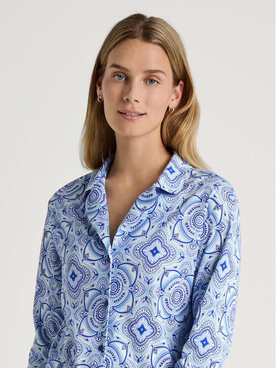 Calida Calida Pyžamo 46353 Modrá Regular Fit
