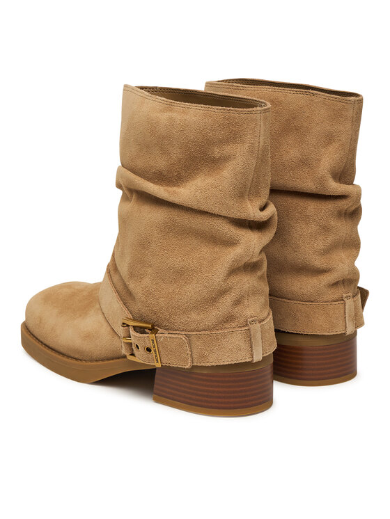 MICHAEL Michael Kors MICHAEL Michael Kors Členková obuv Colby 40F5COFE5S Béžová