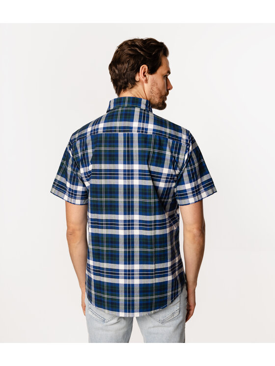 Lee Cooper Lee Cooper Koszula WESLEY2 1105 Zielony Regular Fit