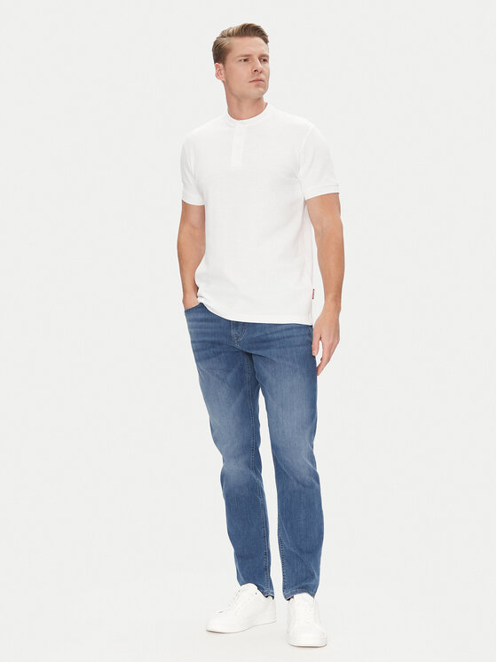 JOOP! Jeans JOOP! Jeans T-Shirt 15 JJJ-57Albano 30045676 Biały Modern Fit