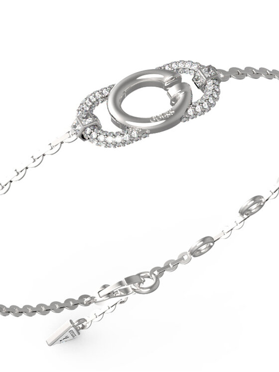 Guess Guess Náramek JUBB04510JW Stříbrná