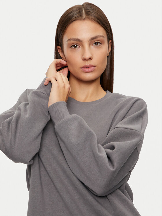 Noisy May Noisy May Džemper haljina Alden 27030633 Siva Loose Fit