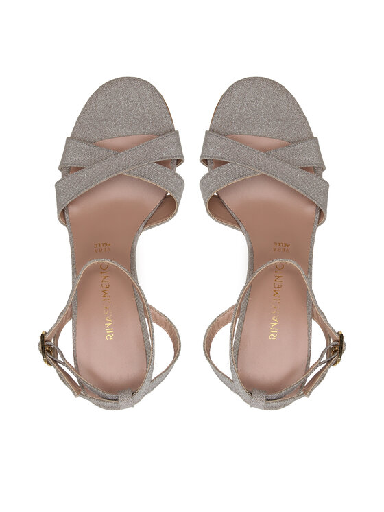 Rinascimento Rinascimento Sandalen CAL0006520003 Silberfarben