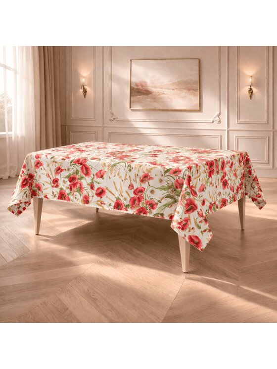 Roseberry Home Roseberry Home Bieżnik Poppy Czerwony