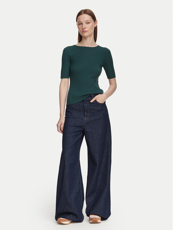 Weekend Max Mara Weekend Max Mara Sveter Gola 2625366081 Tmavo zelená Regular Fit
