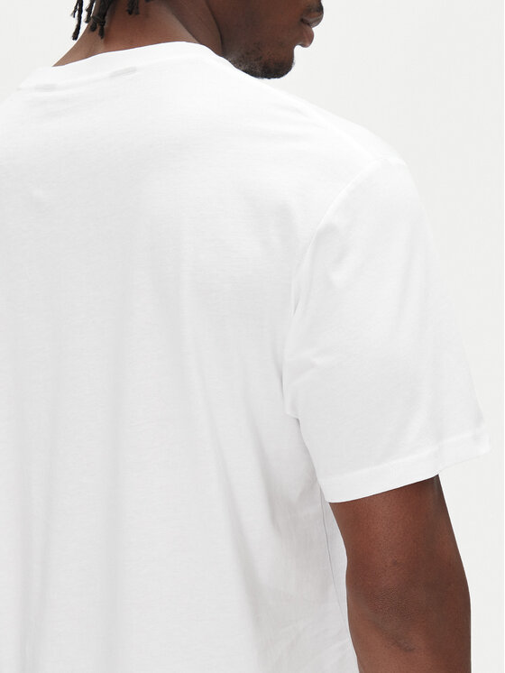 Just Cavalli Just Cavalli T-Shirt 78OAHE22 Bílá Regular Fit