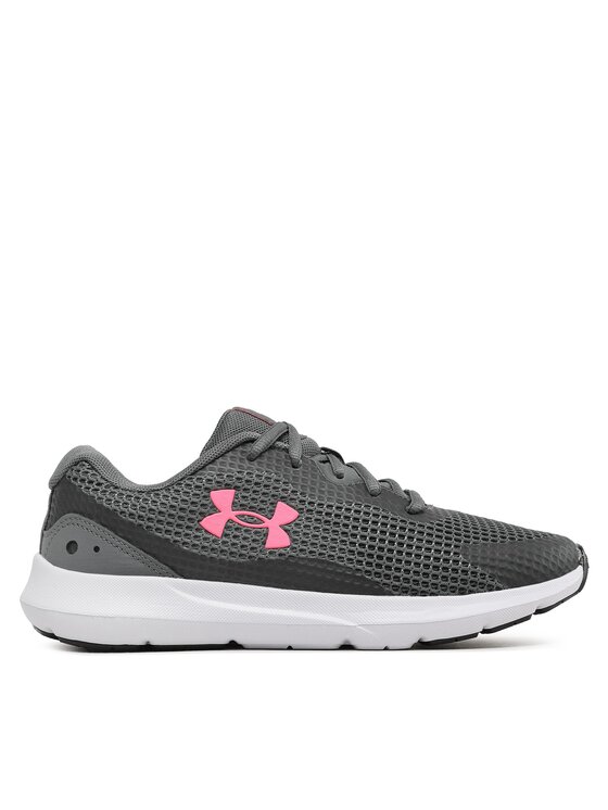 Under Armour Tenisice Za Trčanje UA W Surge 3 3024894-103 Siva