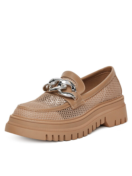 DeeZee DeeZee Loaferice 60062D-2 Smeđa