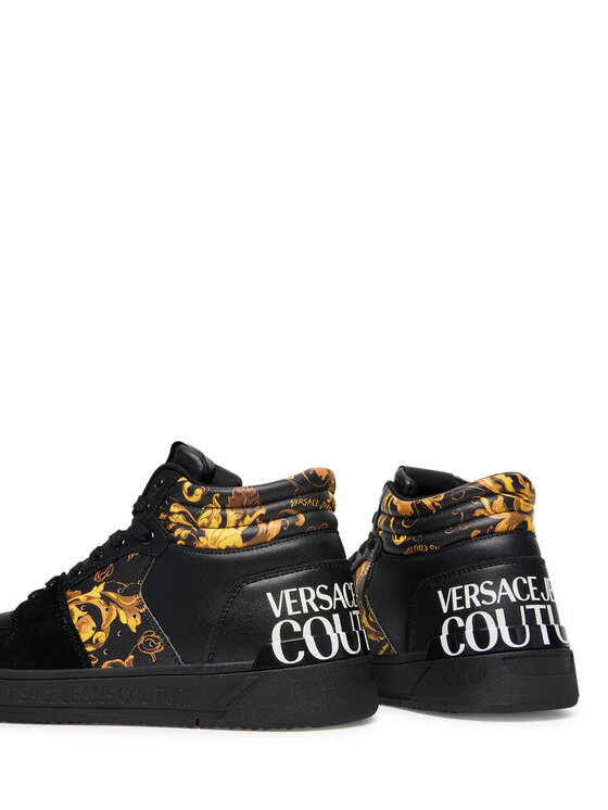 Versace Jeans Couture Versace Jeans Couture Sneakersy 79YA3SJ7 ZPB44 Černá