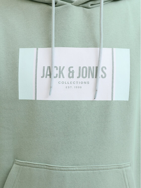 Jack & Jones Jack & Jones Bluză Hayato 12278614 Verde Regular Fit