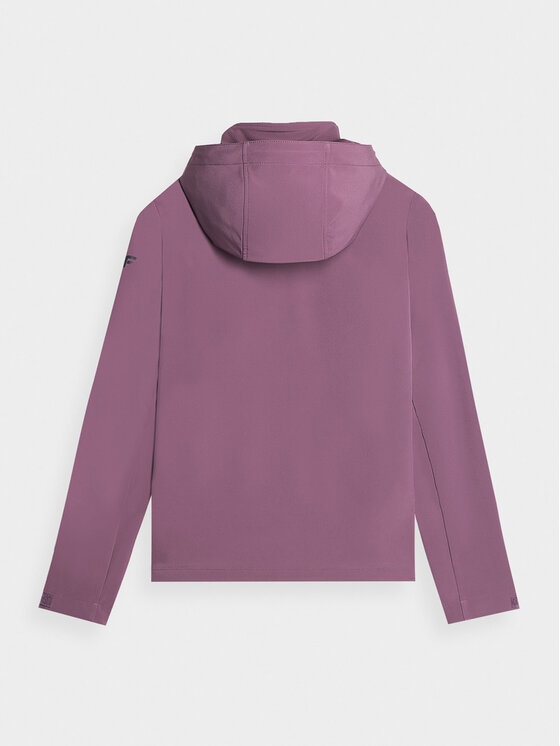 4F 4F Geacă softshell 4FAW23TSOFF152 Roz Slim Fit