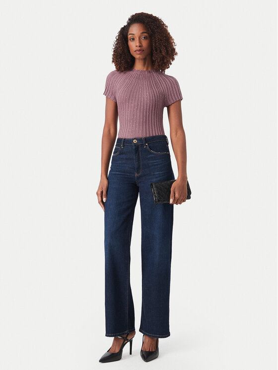 Guess Guess Bluza W6YR31 Z1023 Vijolična Regular Fit