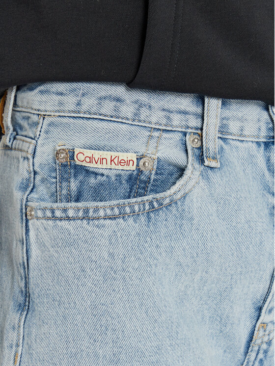 Calvin Klein Jeans Calvin Klein Jeans Traperice Authentic J20J224448 Plava Straight Fit