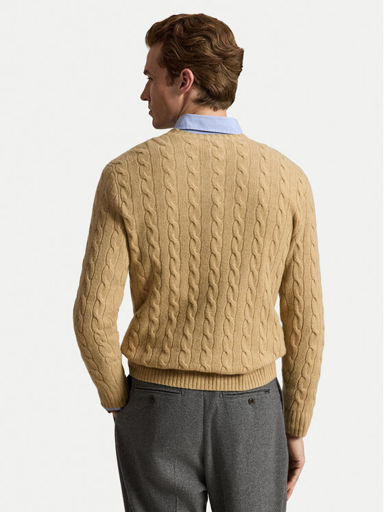 Polo Ralph Lauren Polo Ralph Lauren Sveter 710876762009 Béžová Regular Fit