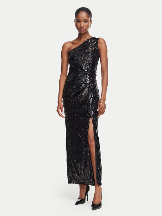 Rinascimento Rinascimento Rochie de seară CFC0020444002 Negru Regular Fit