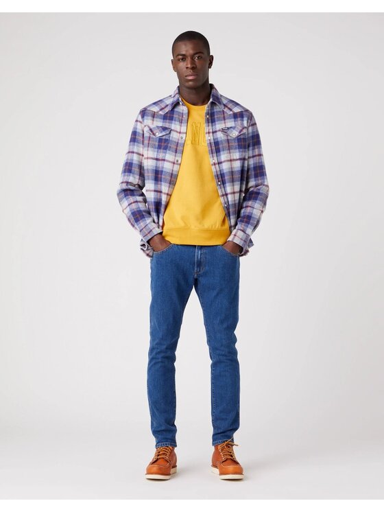 Wrangler Wrangler Jeans BRYSON Blu Skinny Fit