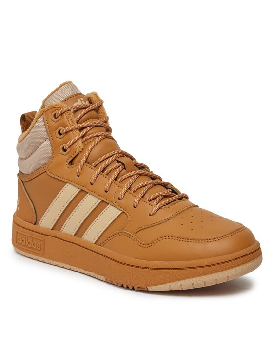 adidas adidas Sneakersy Hoops 3.0 Mid IF2636 Brązowy