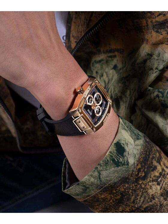 Guess Guess Ρολόι GW0202G1 Μαύρο