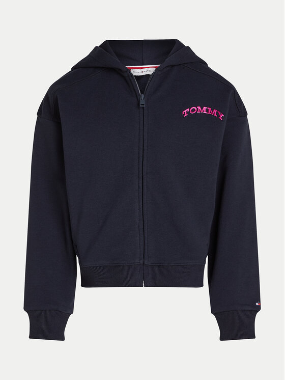 Tommy Hilfiger Tommy Hilfiger Pulóver KG0KG08193 Sötétkék Regular Fit