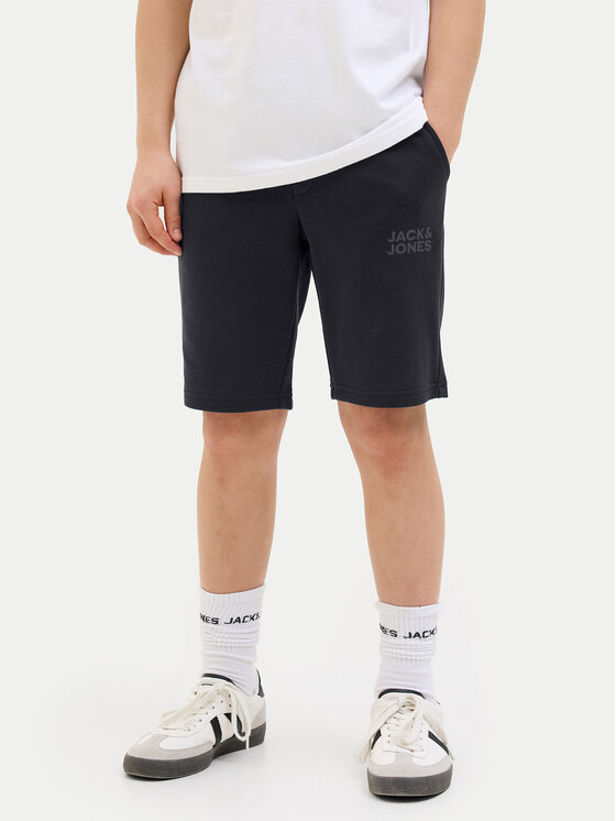 Jack & Jones Junior Jack & Jones Junior Sportovní kraťasy New Soft 12204818 Černá Slim Fit