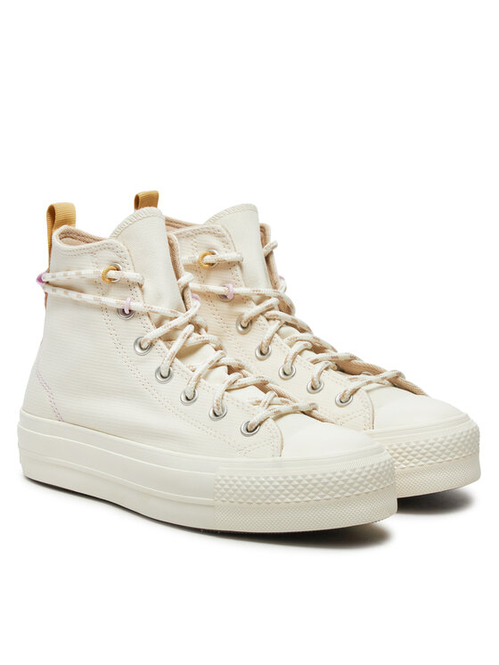 Converse Converse Кеди Chuck Taylor All Star Lift Platform Utility A08767C Écru