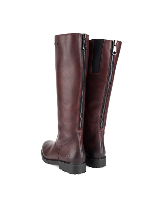 Remonte Remonte Jahalni škornji R6576-35 Bordo rdeča