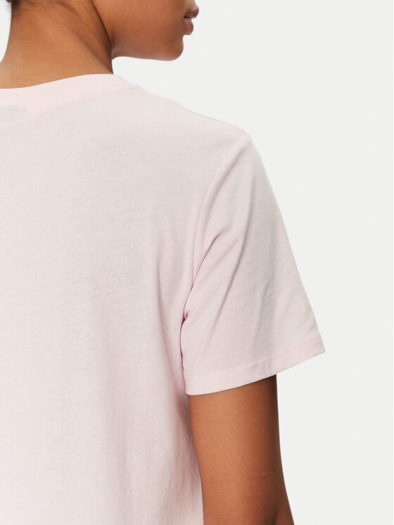 Pieces Pieces T-Shirt Skylar 17155376 Różowy Regular Fit