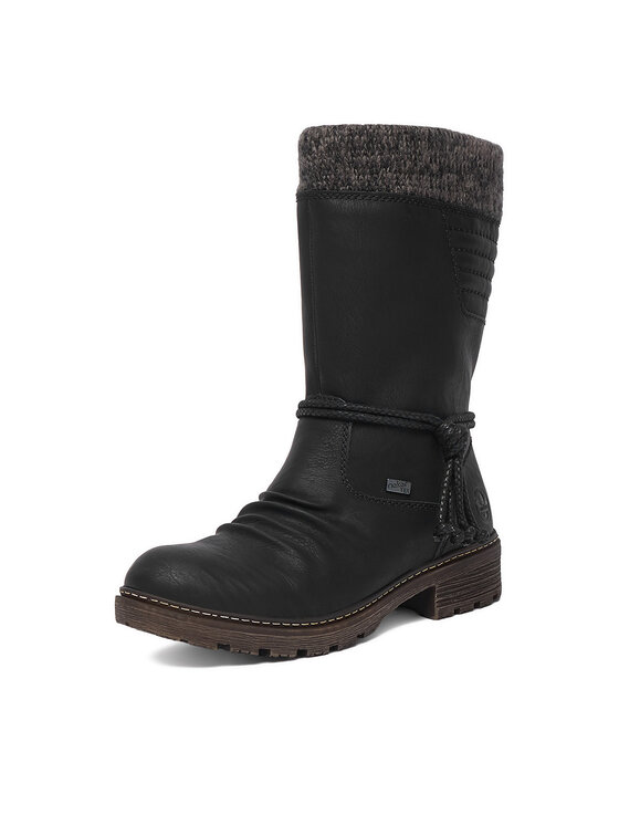 Rieker Rieker Čižmy CEO-Z4755-00 Čierna
