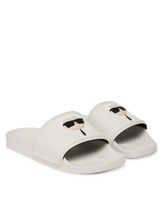 KARL LAGERFELD KARL LAGERFELD Şlapi Kondo 2.0 KL80905A Alb