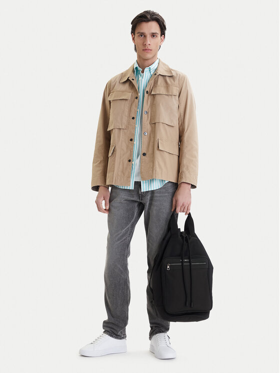 Tommy Hilfiger Rucsac Th Repreve Sling AM0AM14296 Negru