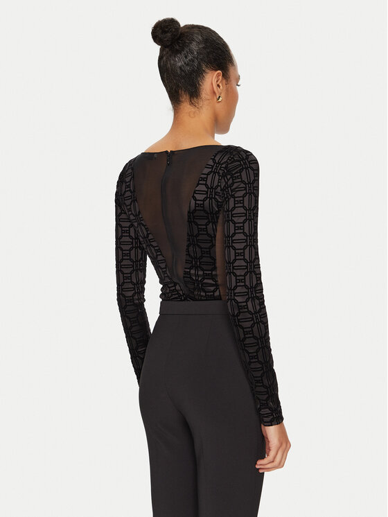 Elisabetta Franchi Elisabetta Franchi κορμάκι BO-011-47E2 Μαύρο Slim Fit