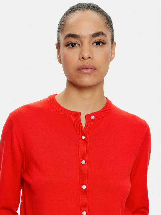 U.S. Polo Assn. U.S. Polo Assn. Kardigan WUP1240 Pomarańczowy Regular Fit