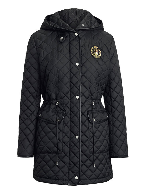 LAUREN RALPH LAUREN LAUREN RALPH LAUREN Bunda pro přechodné období 297979534001 Černá Straight Fit