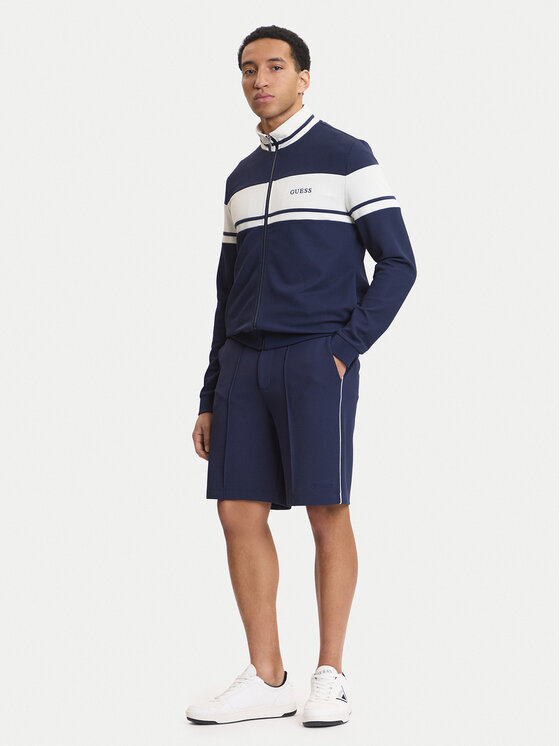 Guess Guess Športne kratke hlače Z6GD11 K3210 Mornarsko modra Regular Fit