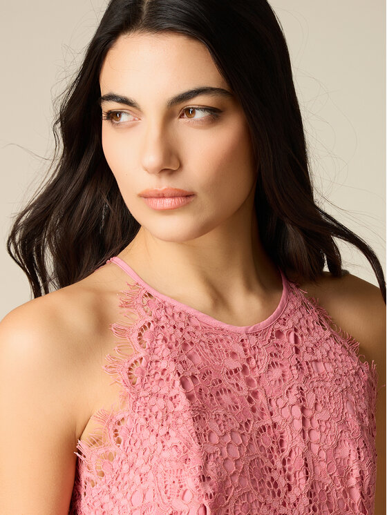 Oltre Oltre Abito da sera 7064R005054N006 Rosa Slim Fit