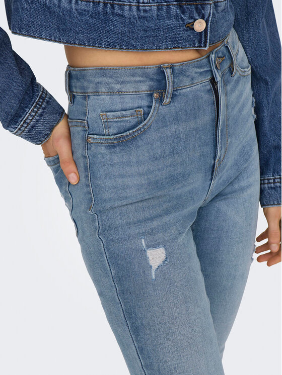 ONLY ONLY Jeans hlače Rose 15317250 Modra Skinny Fit