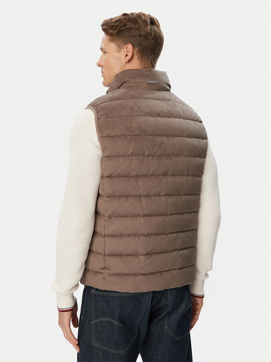 Milestone Milestone Bodywarmer MSDawson 630372 60915 Dunkelbeige Regular Fit