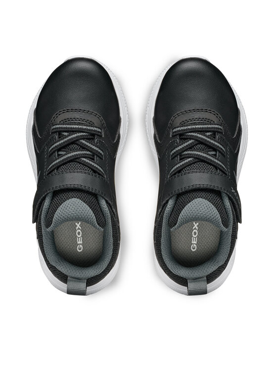 Geox Geox Sneakersy J Sprintye Boy J66GBE 0BC14 C9999 M Czarny