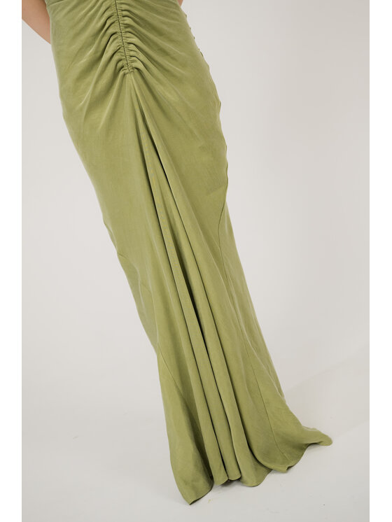 ROSE AVENUE ROSE AVENUE Sukienka koktajlowa LUISA Zielony Slim Fit