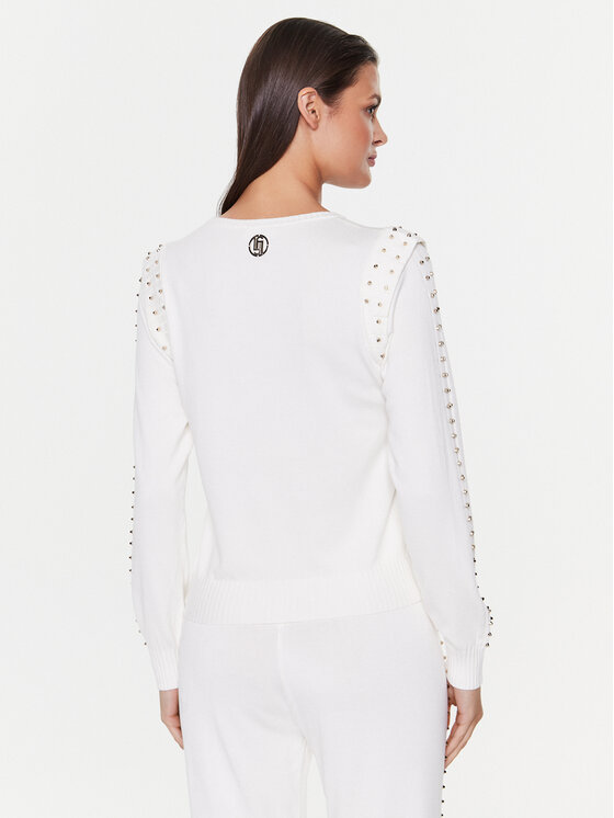 Maglione TA3055 MS49I Bianco Regular Fit