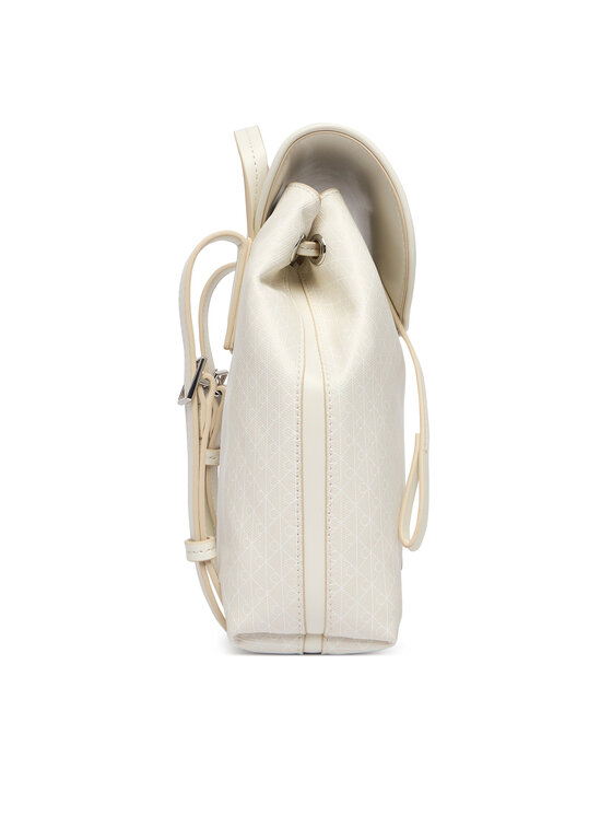 Calvin Klein Calvin Klein Zaino Emblem Aop Mini Backpack LV04F3507G Bianco
