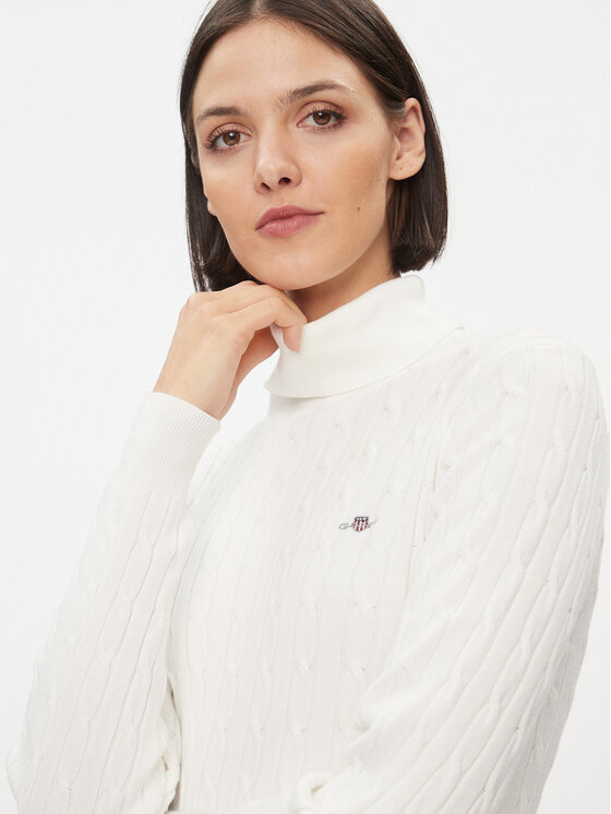 2x Rollkragenpullover Herren Slim Fit - Baumwolle Basic Langarm